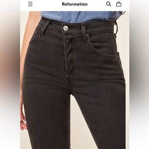 Reformation Jeans - Serena High Skinny Jean Crop